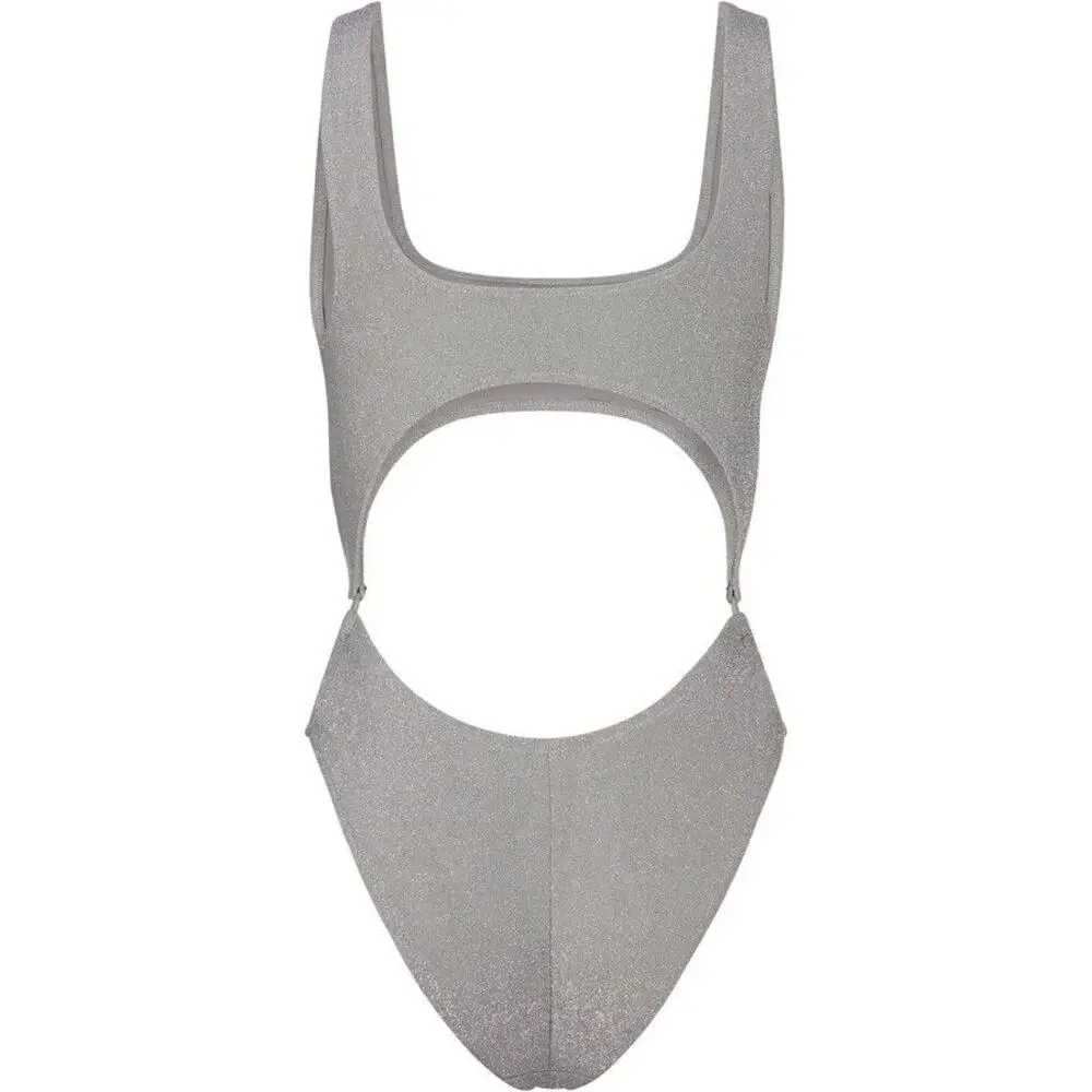 Skims Glitter Swim Monokini